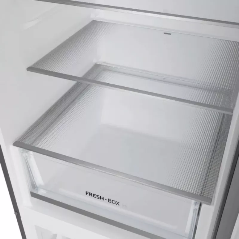 Combinado frigorífico-congelador independente TEKA RBF 54650 SS XL, aço inoxidável, 401 L capacidade total, congelador em baixo, No Frost, controlo tátil