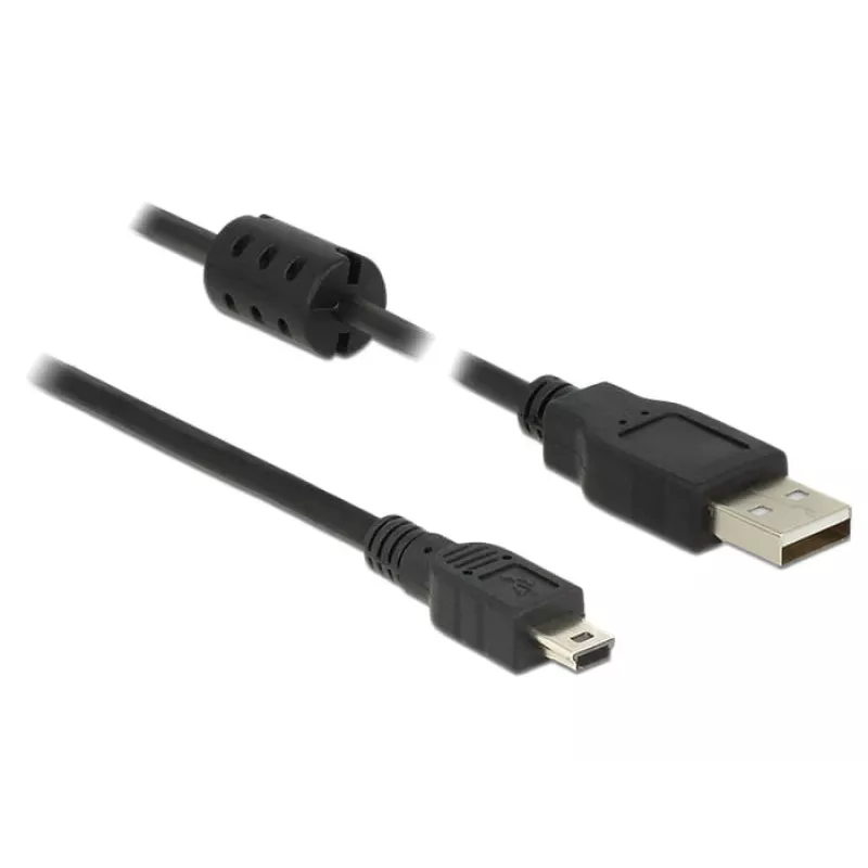 Cabo USB DeLOCK 1,5 m USB 2.0-A Mini-B 84913