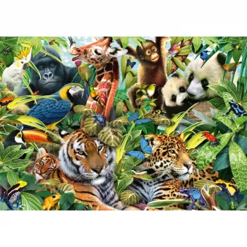 Puzzle Schmidt Spiele 57385 – 1500 peças, animais, largura 846 mm