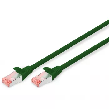 Cabo de patch Digitus CAT 6 S/FTP DK-1644-0025/G 0,25 m verde
