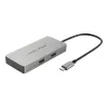 HYPER HDMB2 Hub de interface USB 3.2 Gen 1 (3.1 Gen 1) Type-C 5000 Mbit/s Aço inoxidável