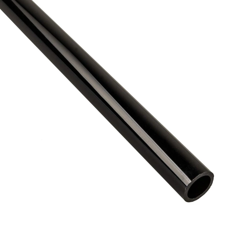 Bitspower Crystal Link Tube 16/12 mm, tubo de 500 mm, preto