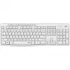 Conjunto de teclado e rato Logitech MK295 Silent, Branco, sem fios via recetor USB, layout suíço, 920-009872