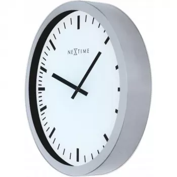NeXtime Relógio 3031 Magic - Stripe, 25x35,2 cm, parede, branco