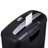 Destruidora de papel Activejet ASH-0601S, P-2, 10 l, corte em tiras 6 mm, 6 folhas, preto.