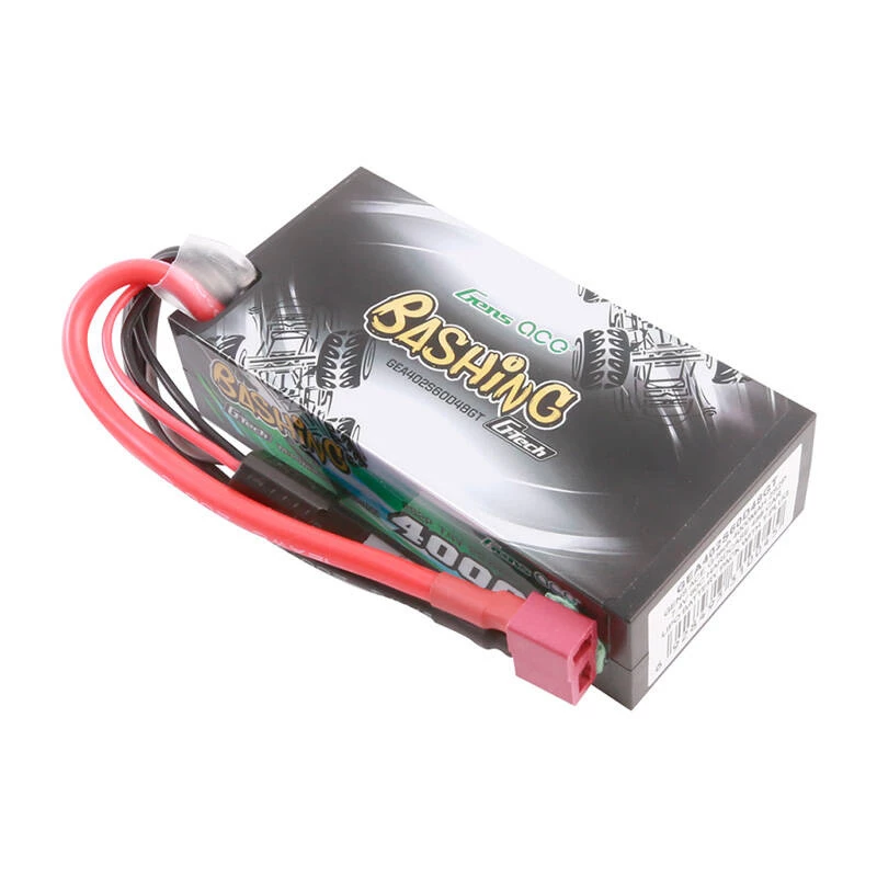 Pack de bateria LiPo Gens ace G-Tech 4000mAh 2S2P 7.4V 60C