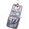 Bolsa de higiene DEUTER Wash Center II — bolsa de higiene de viagem, cor caspia/raisin
