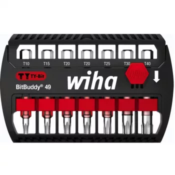 Conjunto de bits Wiha BitBuddy TY 49 mm
