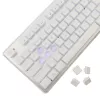 Teclado mecânico gaming White Shark TACHI-W-US — layout compacto TACHI White