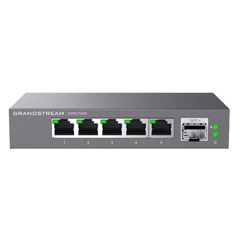 Grandstream Networks GWN7701PA Switch de rede não gerido Gigabit Ethernet (10/100/1000) preto