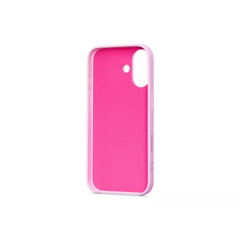 Capa com suporte para iPhone 17 Apple Beats com MagSafe e controlo de câmara, Pebble Pink, PC e microfibra