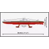 Conjunto Cobi ORP Orzeł 193 blocos modelo de navio para montagem