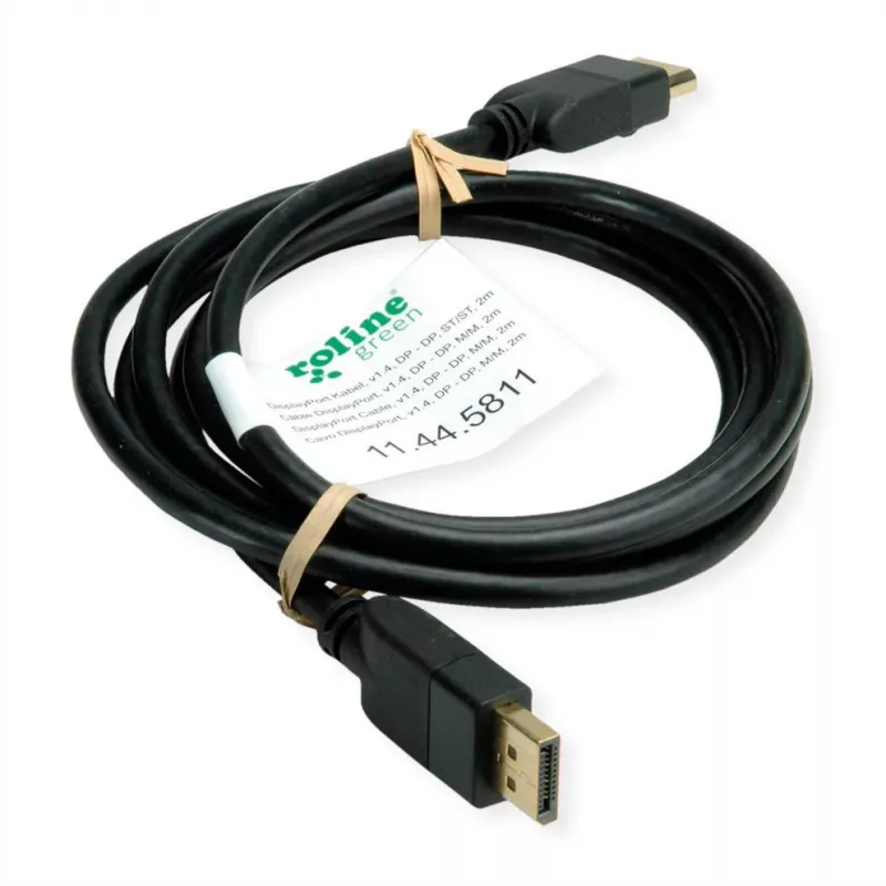 Cabo DisplayPort ROLINE 11445813 5 m DisplayPort para DisplayPort