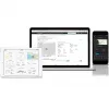 Bresser 7002580 Weather Center 5-in-1 estação meteorológica digital Wi-Fi com sensor profissional, ecrã de 5,7″, alimentação elétrica, preta