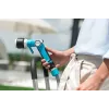 Carro de mangueira metálico Cellfast EXPLORER 60 m 1/2 polegadas – para mangueira de jardim de 60 m 1/2 polegadas