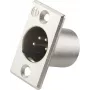 Neutrik NC4MP - XLR - Aço inoxidável - Latão - Níquel - Poliamida - Aço - Zinco - Latão - IP40 - 1,5 V (NC4MP)