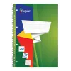 Caderno escolar em espiral Forpus, A4/70, pautado, capa mole 0722-022