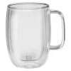 Conjunto de dois copos Latte Macchiato com asa Zwilling Sorrento Plus