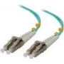 ALOGIC - Cabo de rede - LC Multimodo (M) para LC Multimodo (M) - 1,0 m - 3 mm - Fibra ótica - Duplex - 50/125 micrómetros - OM4 - Sem halogéneos (LCLC-01-OM4)