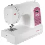 Máquina de costura Singer 6699, eletrónica, branca, rosa