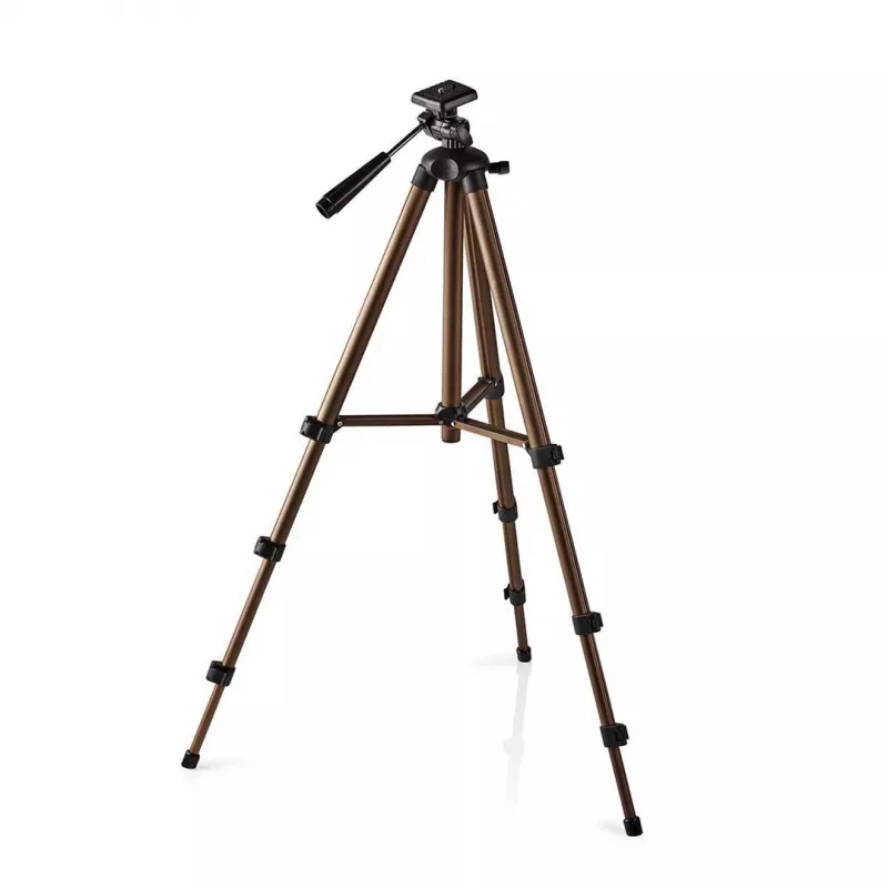 Tripé Nedis TPOD2100BZ universal 3 pernas bronze, prateado