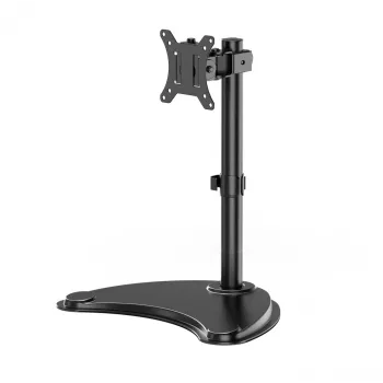 Suporte de secretária para monitor GEMBIRD MS-D1ST-04 para ecrãs de 13–32 polegadas, altura e inclinação ajustáveis, VESA 75x75–100x100, até 8 kg