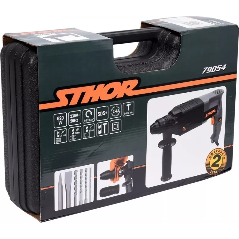 Broca martelo SDS Plus 620W STHOR 79054