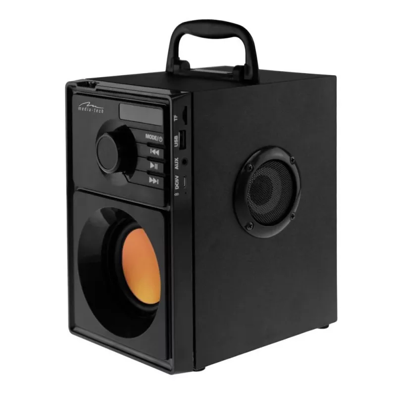 Media-Tech BOOMBOX BT 15 W altifalante estéreo portátil preto