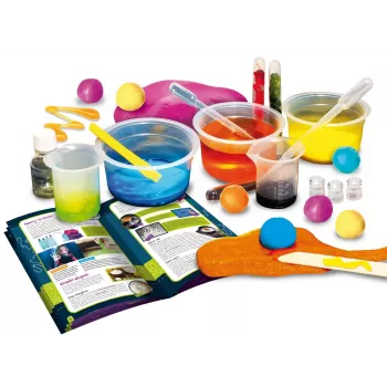Conjunto de trabalhos manuais fábrica de slime Liscianigiochi I'M A Genius – conjunto prático de fabrico de slime