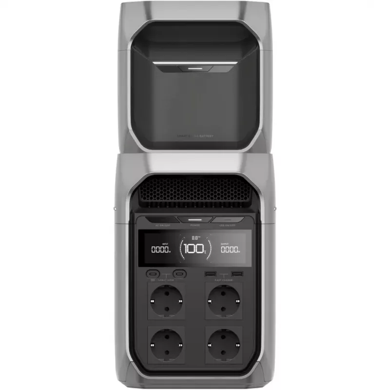 Bateria inteligente adicional para EcoFlow DELTA3, DELTA3 Plus, 1024 Wh