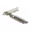 Placa DeLOCK PCI Express x16 para 4 x SFF-8654 4i NVMe Bifurcation internos