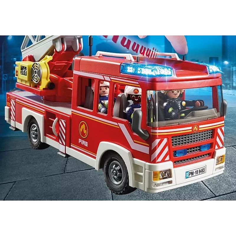 Camião Playmobil escada de bombeiros unidade 9463