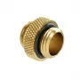 Adaptador Barrow reto G1/4 polegadas rosca macho para G1/4 polegadas rosca macho, conexão de 5 mm, dourado (TB2D-MINI01 go)