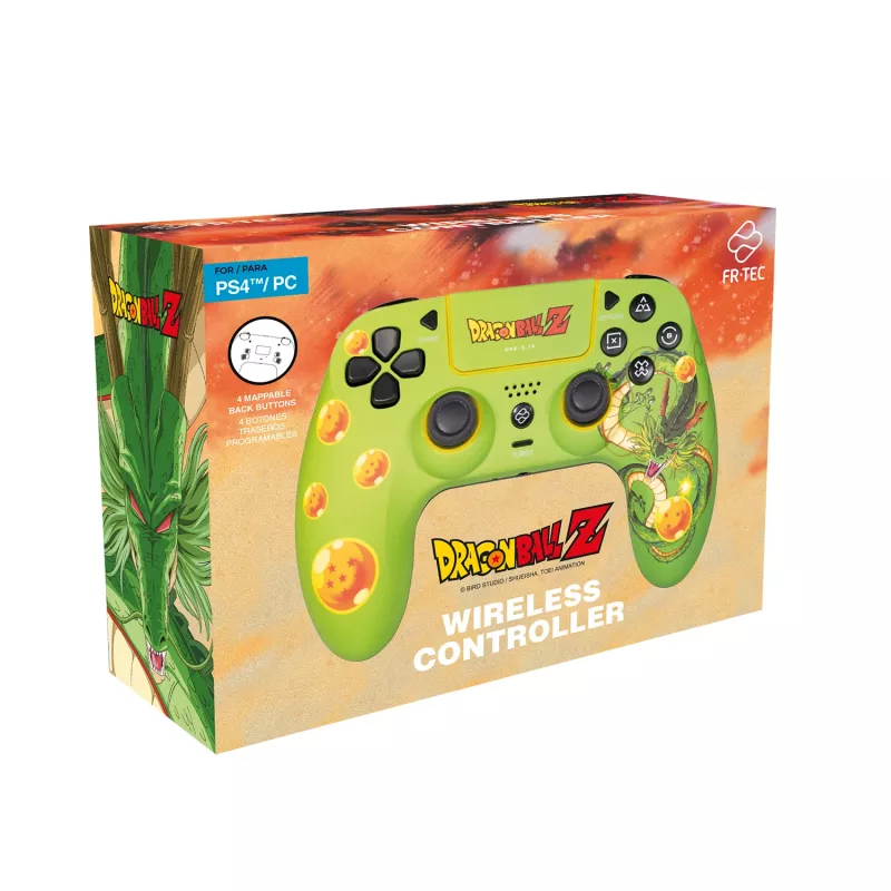 Blade FR-TEC DBPS4GP, comando, PC, PlayStation 4, D-Pad, botão Home, botão Options, botão Share, analógico / digital, vermelho/verde/azul, sem fios