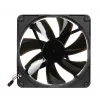 Ventoinha Noiseblocker BlackSilentPro PK3 14 cm preto