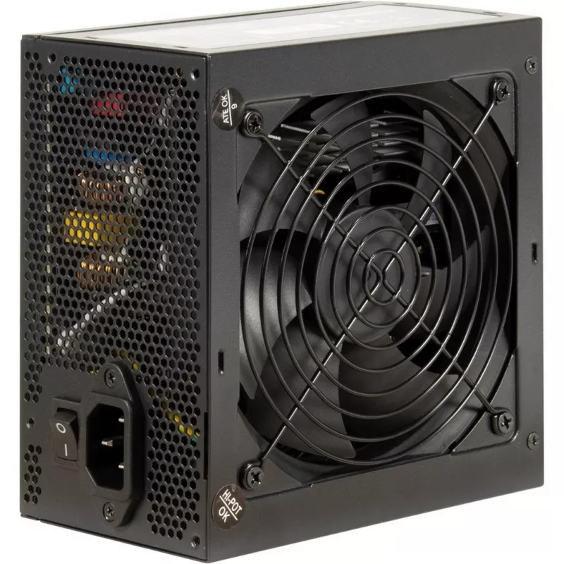 Fonte de alimentação INTER-TECH ArgusNT BPS-700, ventoinha de 120mm, Active PFC, 6xSATA, 4x PCI-E 6+2, 2x 4+4pin, 80+ Bronze, 230V EU (88882179)