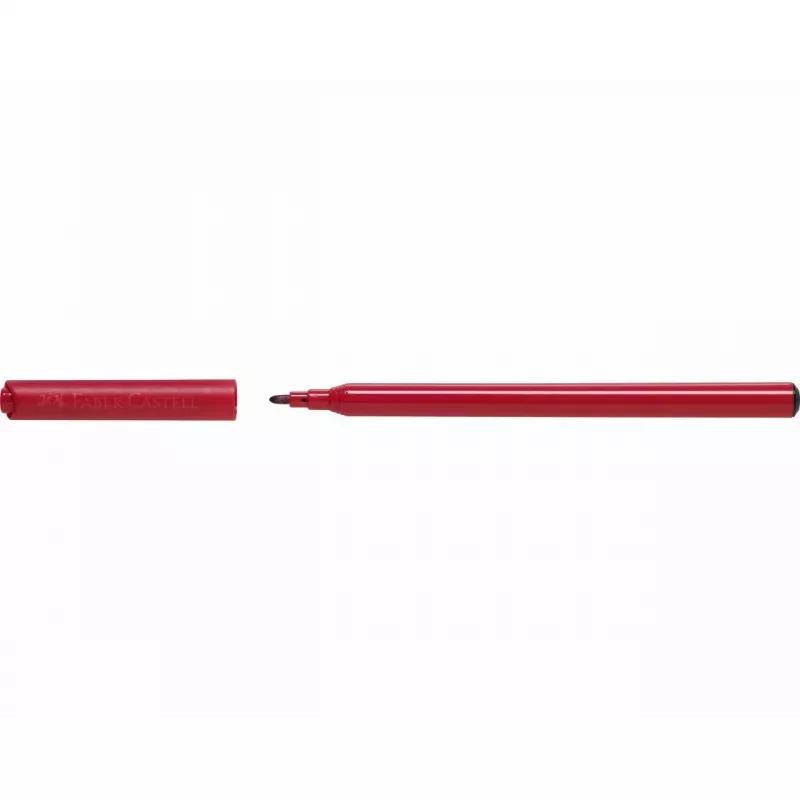 Marcador Faber-Castell 554201 12 cores ponta redonda multicolor