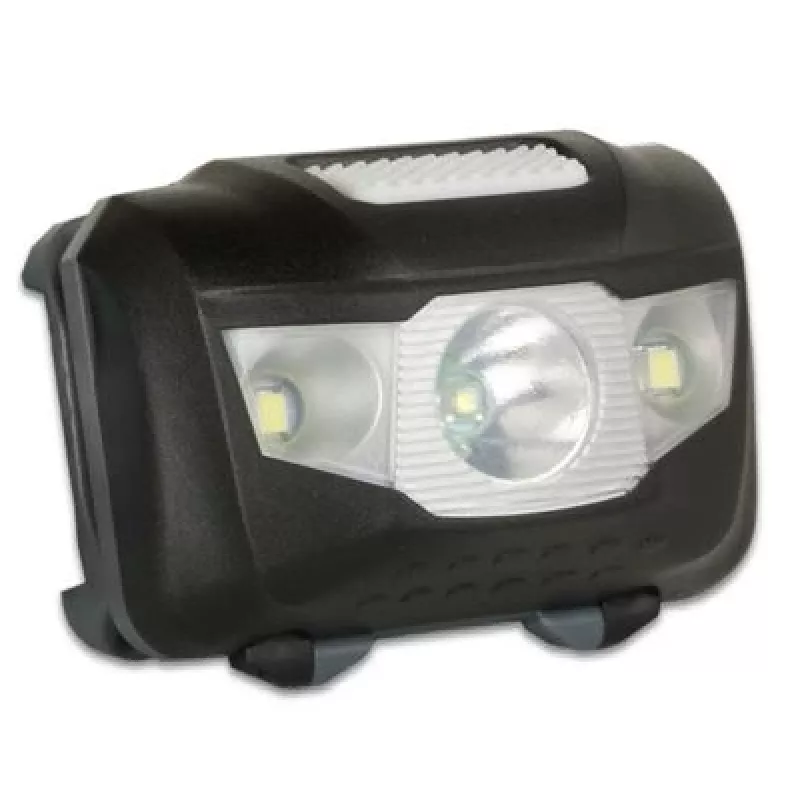 Arcas | Lanterna frontal | ARC5 | 1 LED+2 LEDs de luz ampla | 5 W | 160 lm | 4+3 funções de luz