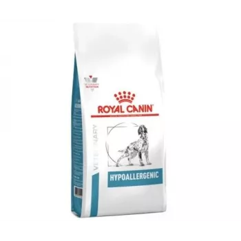 Comida seca para cães Royal Canin Hypoallergenic 7 kg — aves, cães adultos, sem glúten, 21 % proteína, 19 % gordura