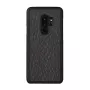 Capa para smartphone Man and Wood para Galaxy S9 Plus — carbono preto