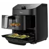 Fritadeira de ar quente Midea MAD1100DADK, 1850 W, capacidade dupla 4,4/6,4 L