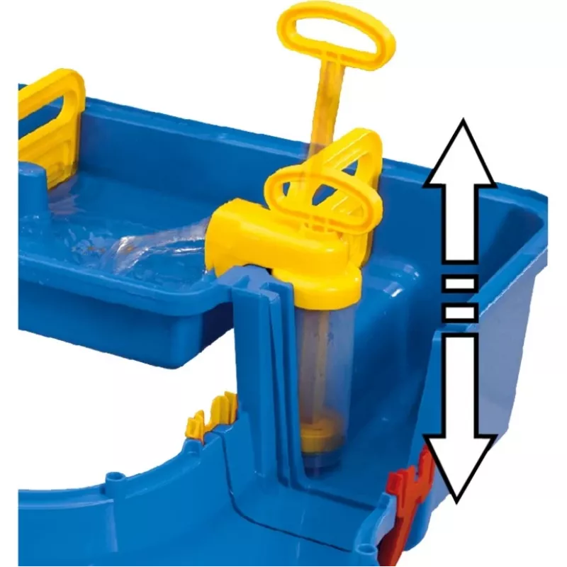 Waterplay Niagara azul amarelo brinquedo movido a água