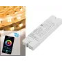 Controlador para fita LED EUROLITE 50531113 WiFi 5in1 – controlador Wi‑Fi multicanal para fitas LED RGB/RGBW/monocromáticas