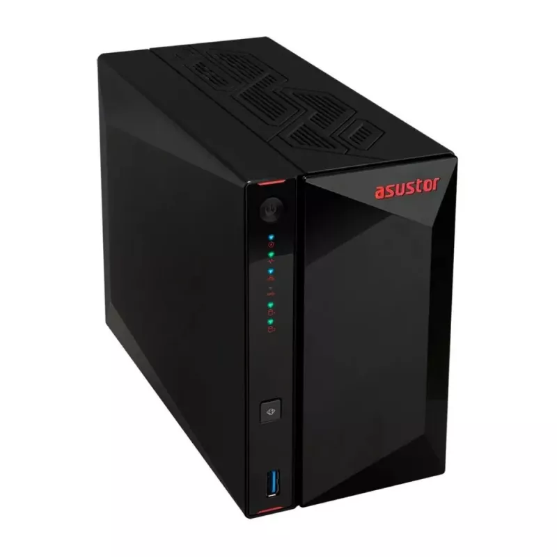 Asustor AS5402T NAS/Servidor de armazenamento Intel® Celeron® N5105 4 GB DDR4 0 TB ADM preto