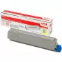 Toner OKI 43487709 até 6000 páginas amarelo