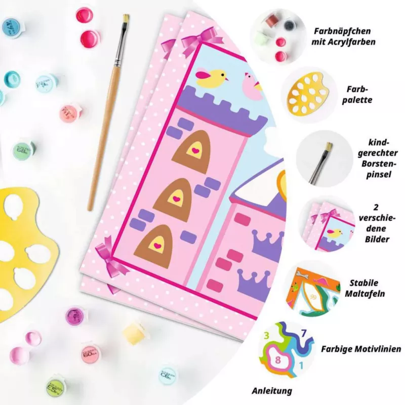CreArt Junior - Pequena Princesa, pintura