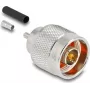 Delock 91763 conector de crimpar N macho para RG-174/RG-316