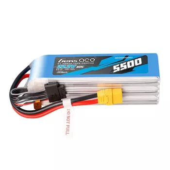 Bateria Gens Ace G-Tech 5500mAh 22.2V 60C 6S1P LIPO com conector XT90