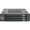 ICY DOCK - ToughArmor - MB993SK-B - 3x 2,5 SATA HDD e SSD em 1x baía de 3.5, moldura de troca rápida em metal maciço com fechadura de segurança