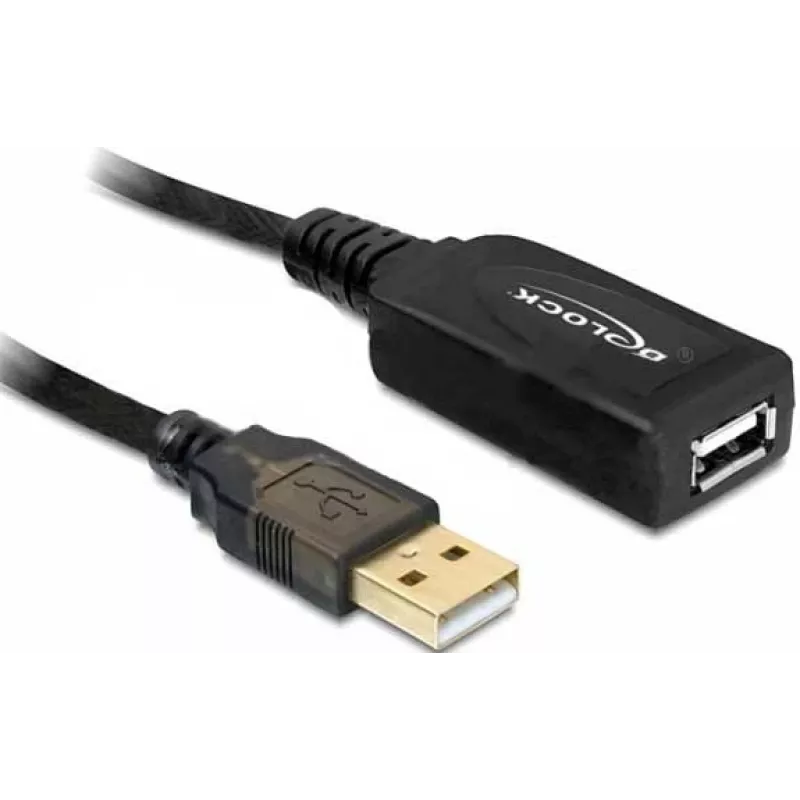 Cabo USB DeLOCK 15 m USB 2.0 82689